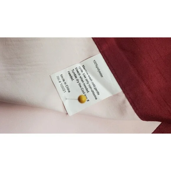 3 panels Faux SILK BLOCK OUT CURTAINS Textured 42x81.5 Rod Sleeve - Picture 4 of 6